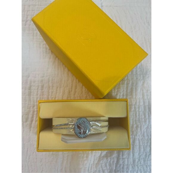 Swarovski Signum Blue Swan Bracelet NEW - Picture 4 of 9
